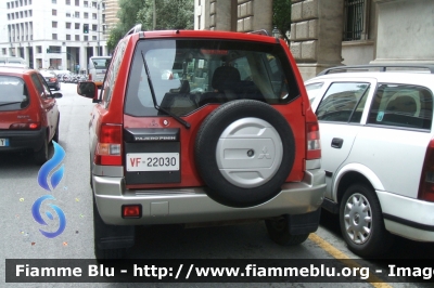 Mitsubishi Pajero Pinin
Vigili del Fuoco
Comando Provinciale di Genova
VF 22030
Parole chiave: Mitsubishi Pajero_Pinin VF22030