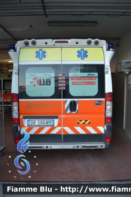 Fiat Ducato X250
118 Romagna Soccorso
Azienda USL Rimini
"BRAVO 28"
Ambulanza allestita Aricar
-Veicolo dotato di massaggiatore automatico AutoPulse-

Parole chiave: Fiat Ducato_X250 Ambulanza 118 Rimini