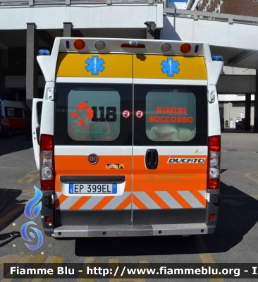 Fiat Ducato X250
118 Romagna Soccorso
Azienda USL Rimini
"BRAVO 8"
Ambulanza allestita Boneschi

*Si ringrazia il personale per la disponibilità e la collaborazione dimostrata*
Parole chiave: Fiat Ducato_X250 Ambulanza