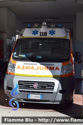 Fiat Ducato X250
118 Romagna Soccorso
Azienda Usl della Romagna
Ambito Territoriale di Rimini
"BRAVO 32"
Ambulanza allestita Fast
Parole chiave: Fiat Ducato_X250 Ambulanza