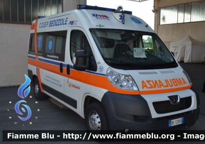 Peugeot Boxer III serie
C.O.S.P. 
Centro Operativo Soccorso Pubblico
Bedizzole (BS)
Allestita PML
Parole chiave: Peugeot Boxer_IIIserie Ambulanza Reas_2012