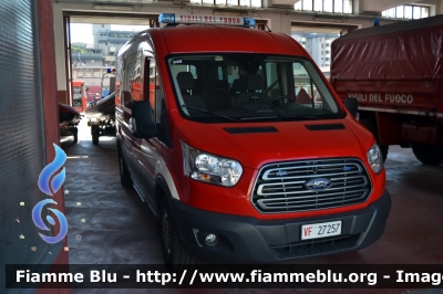 Ford Transit VIII serie
Vigili del Fuoco
Comando Provinciale di Milano - Via Messina
Minibus acquistati nell'ambito di Expo2015
VF 27257
Parole chiave: Ford Transit_VIIIserie VF27257