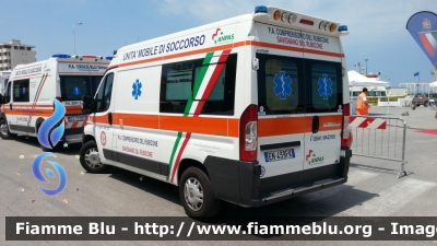 Fiat Ducato X250
Pubblica Assistenza Comprensorio del Rubicone (FC)
FC T423
Allestita Cevi
Parole chiave: Fiat Ducato_X250 Ambulanza Pubblica_Assistenza_Comprensorio_del_Rubicone