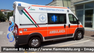 Fiat Ducato X250
Pubblica Assistenza Città di Forlì
Ambulanza allestita Vision
Parole chiave: Fiat Ducato_X250 Ambulanza