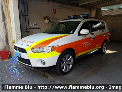 Mitsubishi Outlander II serie restyle
118 Romagna Soccorso
Azienda USL della Romagna
Ambito Territoriale di Rimini
"MIKE 14"
Allestita Bertazzoni
Parole chiave: Mitsubishi Outlander_II_serie_restyle Automedica 118_Rimini