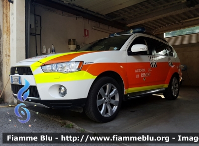 Mitsubishi Outlander II serie restyle
118 Romagna Soccorso
Azienda USL della Romagna
Ambito Territoriale di Rimini
"MIKE 14"
Allestita Bertazzoni
Parole chiave: Mitsubishi Outlander_II_serie_restyle Automedica 118_Rimini