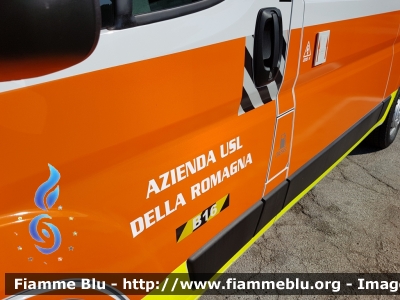 Fiat Ducato X290
118 Romagna Soccorso
Azienda USL della Romagna
Ambito Territoriale di Rimini
"BRAVO 16"
Allestita Safety Car Rimini
Parole chiave: Fiat Ducato_X290 ambulanza