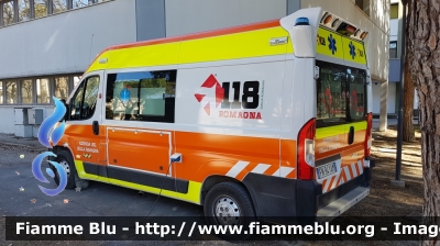 Fiat Ducato X290
118 Romagna Soccorso
Azienda USL della Romagna
Ambito Territoriale di Rimini
"BRAVO 14"
Allestita Boneschi
Parole chiave: Fiat Ducato_X290 Ambulanza