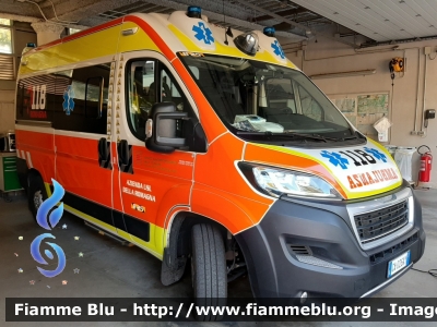 Peugeot Boxer 4x4 IV serie
118 Romagna Soccorso
Azienda USL della Romagna
Ambito Territoriale di Rimini
"BRAVO 25"
Allestita Safety Car Rimini
Parole chiave: Peugeot Boxer_4x4_IVserie ambulanza