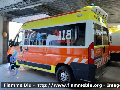 Peugeot Boxer 4x4 IV serie
118 Romagna Soccorso
Azienda USL della Romagna
Ambito Territoriale di Rimini
"BRAVO 25"
Allestita Safety Car Rimini
Parole chiave: Peugeot Boxer_4x4_IVserie ambulanza