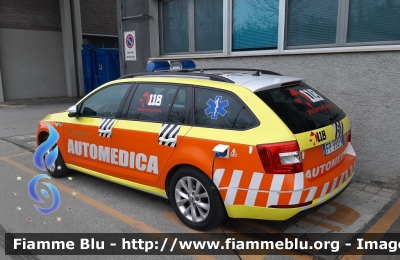 Skoda Octavia Wagon 4x4 V serie
118 Romagna Soccorso
Azienda USL della Romagna
Ambito Territoriale di Rimini
"MIKE 15"
Allestita Safety Car Rimini
Parole chiave: Skoda Octavia_Wagon_4x4_Vserie Automedica