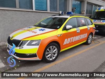 Skoda Octavia Wagon 4x4 V serie
118 Romagna Soccorso
Azienda USL della Romagna
Ambito Territoriale di Rimini
"MIKE 15"
Allestita Safety Car Rimini
Parole chiave: Skoda Octavia_Wagon_4x4_Vserie Automedica