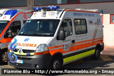 Renault Master III serie
Pubblica Assistenza Croce Bianca Piacenza
Ambulanza allestita Vision
*il mezzo ha partecipato alla simulazione d'incidente stradale al Reas 2011*
Parole chiave: Renault Master_IIIserie Ambulanza Reas_2011