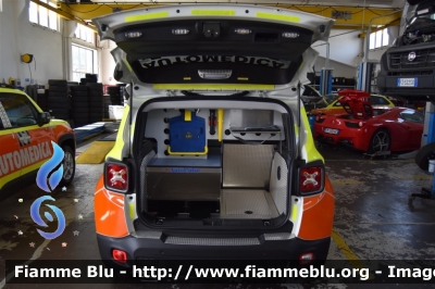 Jeep Renegade restyle
118 Romagna Soccorso
Azienda USL della Romagna
Ambito Territoriale di Rimini
"MIKE 18"
Allestita Safety Car Rimini
Parole chiave: Jeep Renegade_restyle Automedica