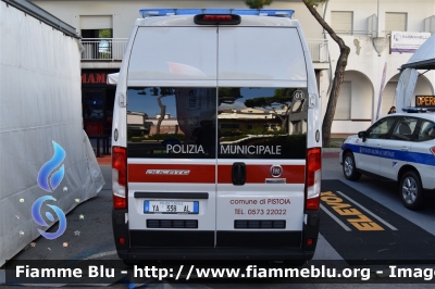 Fiat Ducato X290
Polizia Municipale
Pistoia
Presidio Mobile
Allestimento Elevox
POLIZIA LOCALE YA 338 AL
Parole chiave: Fiat Ducato_X290 POLIZIALOCALEYA338AL Le_Giornate_della_Polizia_Locale_2019