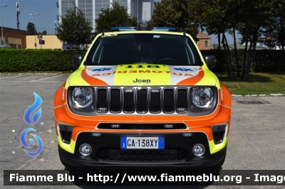 Jeep Renegade restyle
118 Romagna Soccorso
Azienda USL della Romagna
Ambito Territoriale di Rimini
"MIKE 18"
Allestita Safety Car Rimini
Parole chiave: Jeep Renegade_restyle Automedica