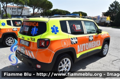 Jeep Renegade restyle
118 Romagna Soccorso
Azienda USL della Romagna
Ambito Territoriale di Rimini
"MIKE 18"
Allestita Safety Car Rimini
Parole chiave: Jeep Renegade_restyle Automedica