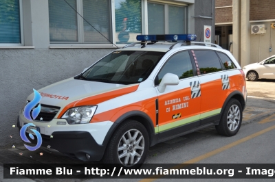 Opel Antara
118 Romagna Soccorso
Azienda Usl della Romagna
Ambito Territoriale di Rimini
"MIKE 10"
Automedica allestita Vision
Parole chiave: Opel_Antara Automedica 118_Rimini