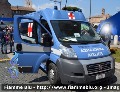 Fiat Ducato X250 
Polizia di Stato
Servizio Sanitario
Allestimento Fast
 POLIZIA H0879 
Parole chiave: Fiat Ducato_X250 Ambulanza PoliziaH0879 Festa_Della_Repubblica_2012