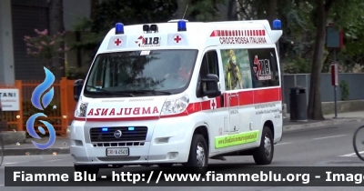 Fiat Ducato X250
Croce Rossa Italiana
Comitato Locale di Cesenatico
Veicolo convenzionato 118 Cesena Soccorso
Postazione estiva Cesenatico (FC)
Ambulanza allestita EDM
CRI A454D
Parole chiave: Fiat Ducato_X250 Ambulanza CRIA454D