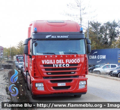 Iveco Stralis AS440S50 II serie 
Vigili del Fuoco
Comando Provinciale di Brescia
Allestimento Carrozzeria Fortini
VF 26060 
Alluvione Val di Vara (Liguria)
Parole chiave: Iveco Stralis_AS440S50_IIserie VF26060