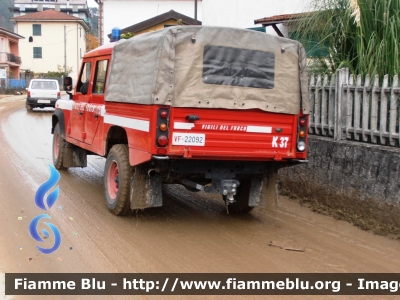 Land Rover Defender 130 
Vigili del Fuoco
Comando Provinciale di Rimini
VF 22092
Alluvione Val di Vara (Liguria)
Parole chiave: Land-Rover Defender_130 VF22092