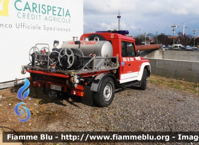 Iveco Massif
Vigili del Fuoco
Comando Provinciale di La Spezia
Automezzo con impianto scarrabile
Modulo AIB
Allestimento Baggio & De Sordi
VF 26707
Parole chiave: Iveco Massif VF26707