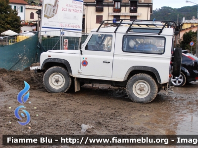 Land Rover Defender 90
Protezione Civile
Coordinamento Provinciale di Alessandria
Alluvione Val di Vara (Liguria) 
Parole chiave: Land-Rover Defender_90