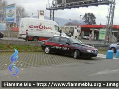 Alfa Romeo 156 I serie
Carabinieri
 Nucleo Operativo Radiomobile
 CC BR 322
 Equipaggiata con sistema Falco
 - variante con nuova livrea tipi Alfa Romeo 159 -
Parole chiave: Alfa-Romeo / 156_Iserie / CCBR322