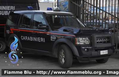 Land Rover Discovery 4 
Carabinieri
 Nucleo Subacquei 
 CC BJ 039
Parole chiave: Land_Rover / Discovery_4 / CCBJ039