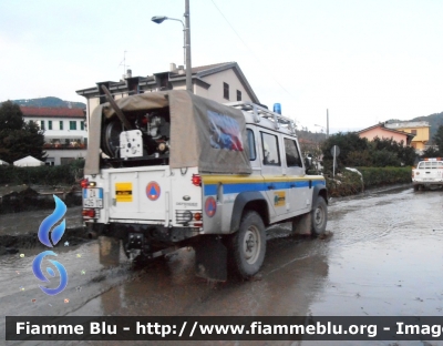 Land Rover Defender 110 Crew Cab 
Protezione Civile Regione Liguria
Antincendio Boschivo
Alluvione Val di Vara (SP)
Parole chiave: Land-Rover Defender_110