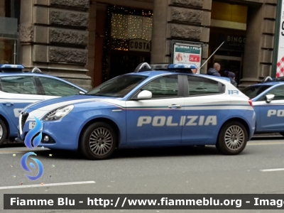 Alfa Romeo Nuova Giulietta restyle
Polizia di Stato
 Questura di Genova
 Allestita NCT Nuova Carrozzeria Torinese
 POLIZIA M1375
Parole chiave: Alfa_Romeo / Nuova_Giulietta_restyle / Polizia_di_Stato / POLIZIA_M1375