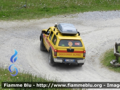 Nissan Navara II serie
Corpo Nazionale del Soccorso Alpino e Speleologico
Provincia Autonoma di Trento
Stazione di Rabbi
PC B86 TN
Parole chiave: Nissan / Navara_IIserie / PCB86TN