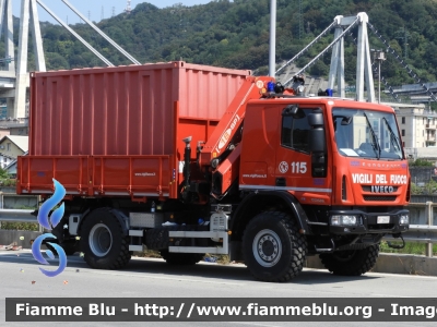 Iveco EuroCargo 150E28 4x4 III serie
Vigili del Fuoco
 Comando Provinciale di Genova
 Colonna Mobile Regionale
 Autocarro con gru PM allestimento Iveco-Magirus
 VF 26657 
Parole chiave: Iveco / EuroCargo_150E28_4x4_IIIserie / VF26657