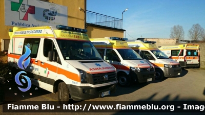 Flotta Volkswagen Ambulanze
PUbblica Assistenza Signa
Da sx a dx: VW Crafter (Signa 1); VW T5 (Signa 3), VW T5 (Signa 2).
allestimenti Nepi Allestimenti
Parole chiave: Signa Volkswagen Nepi Ambulanza