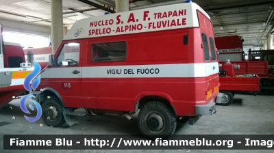 Vigili del Fuoco
Comando Provinciale di Trapani
Nucleo Speleo Alpino Fluviale
VF 17327
