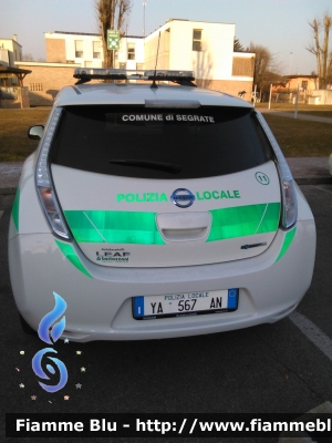 Nissan Leaf
Polizia Locale Segrate
POLIZIA LOCALE YA 567 AN
Parole chiave: Nissan Leaf POLIZIALOCALEYA567AN