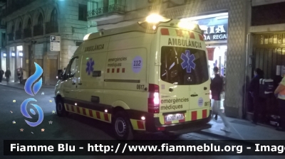 Mercedes-Benz Sprinter III serie 
España - Spagna
CatSalud Emergencias Médicas
Generalità de Catalunya
Allestita Ambulanz Mobile
Parole chiave: Mercedes-Benz Sprinter_IIIserie Ambulanza