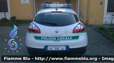 Renault Megane III serie
Polizia Locale 
Trezzano sul Naviglio (MI)
PL YA 018 AL
Parole chiave: Renault Megane III serie