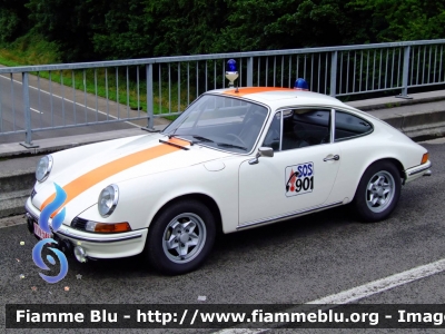 Porsche 911 I serie
Koninkrijk België - Royaume de Belgique - Königreich Belgien - Belgio
Gendarmeria - Gendarmerie - Rijkswacht 
Polizia Autostradale - anno 1973
Esemplare appartenente al Museo della Polizia di Bruxelles
Parole chiave: Porsche 911_Iserie