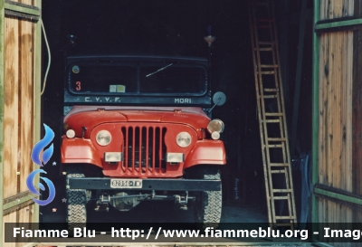 Jeep Willys
Vigili del Fuoco
Corpo Volontario di Mori TN
Targa civile prima della reimmatricolazione
Parole chiave: Jeep Willys