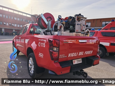 Isuzu D-Max III serie
Vigili del Fuoco
Comando Provinciale di Grosseto
Allestimento RED
VF 33880 
Santa Barbara 2024
Parole chiave: isuzu_dmax_vigili_del_fuoco_red_grosseto_VF33880