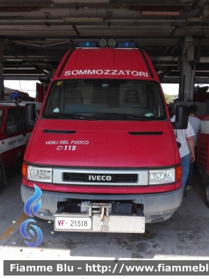 Iveco daily III serie
Vigili del Fuoco
Comando Provinciale di Grosseto
AutoFurgone nucleo NSSA
VF 21518
