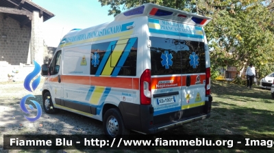 Fiat Ducato x290
Misericordia Piancastagnaio (SI)
Ambulanza BLSD Allestimento Nepi
*Inaugurazione nuova ambulanza 14/10/17*
