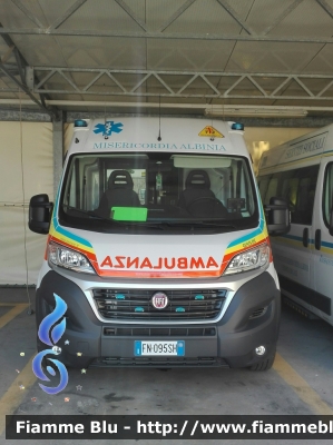 Fiat Ducato x290
Misericordia di Albinia (GR)
Unità mobile di Soccorso
Allestimento Cevi Carrozzeria Europea
