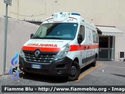 Renault Master IV serie restyle
P.A. Humanitas Firenze Nord
Ambulanza BLSD allestimento Alessi & Becagli
