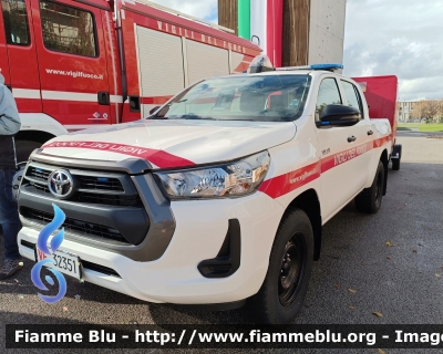 Toyota Hilux VI serie
Corpo Nazionale Vigili del Fuoco
Comando Provinciale di Grosseto
Antincendio Boschivo
Allestimento IndiaUnoZero
VF 32351
-fornitura regionale Toscana-
Parole chiave: Toyota Hilux_VIserie VF32351