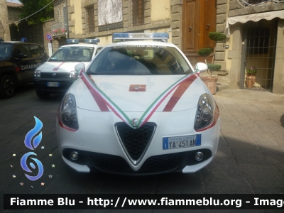 Alfa Romeo Giulietta
Polizia Municipale
Comune di Santa Fiora (GR)
POLIZIA LOCALE YA 451AN
codice mezzo: 01
*inaugurazione automezzi di Santa Fiora del 25/06/2017*
