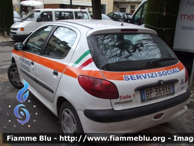 Peugeot 206 I serie
Pubblica Assistenza Colle val d'Elsa (SI)
Allestita MAF
Sigla: Colle 1
Auto dismessa
Parole chiave: Peugeot 206_Iserie