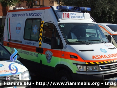 Iveco Daily III serie
Pubblica Assistenza S.R. Pisa
Allestita MAF
Codice automezzo: 56 028
Parole chiave: Iveco Daily_IIIserie Ambulanza